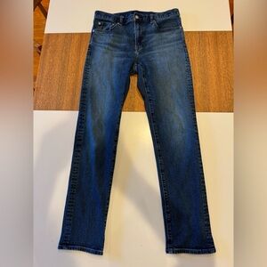 Uniqlo men’s slim straight stretch jeans 31W x 32L